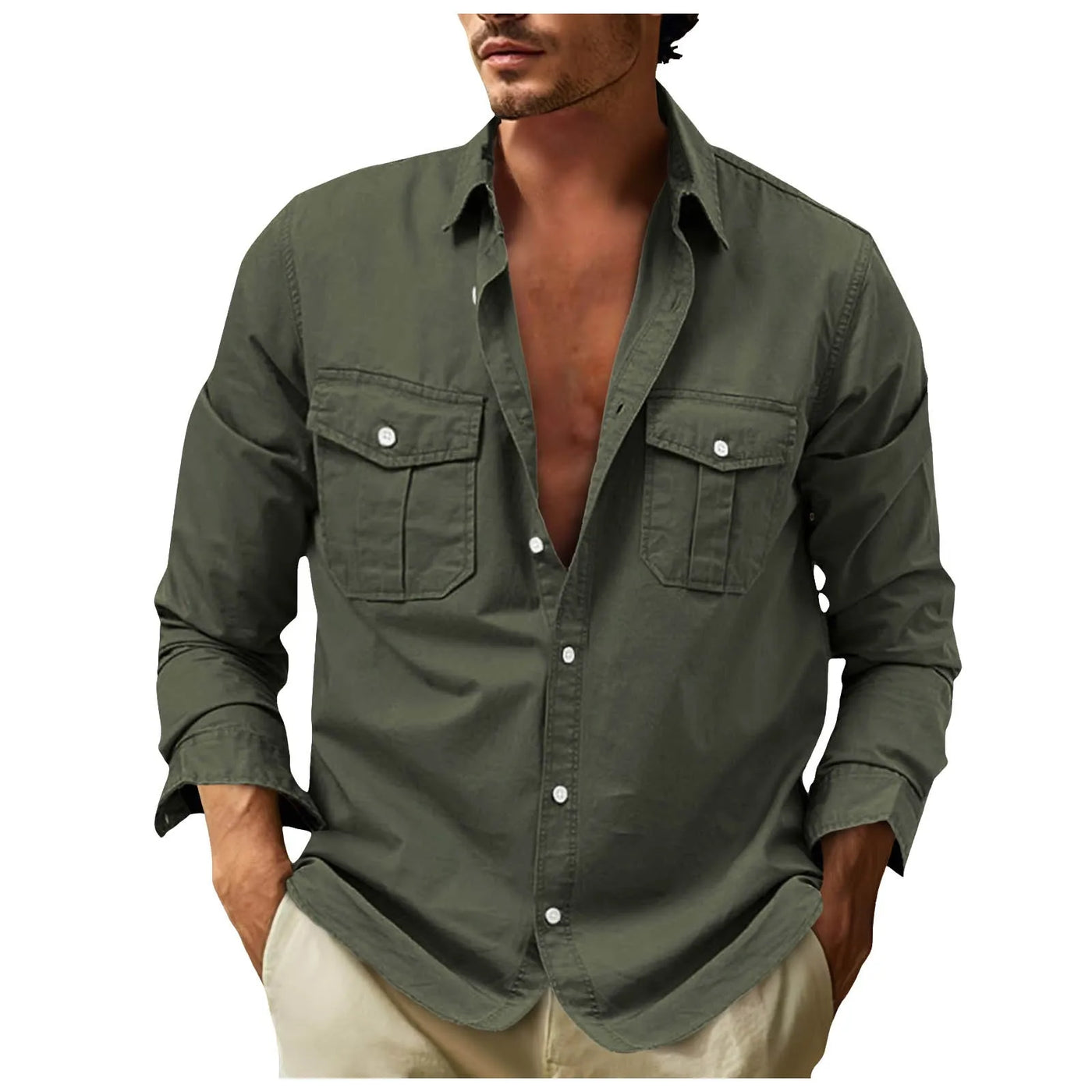 Solis Utility Shirt – Double Pocket Edition