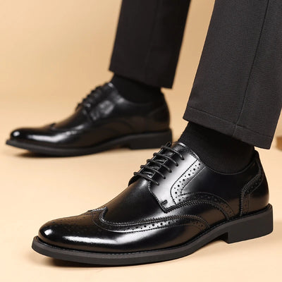 Calix Leather Dress Shoes – Classic Edge, Effortless Authority