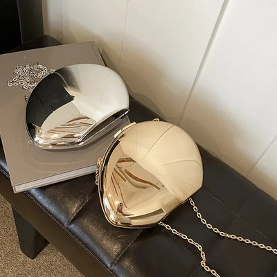 Desi Shell Clutch – Acrylic Edition