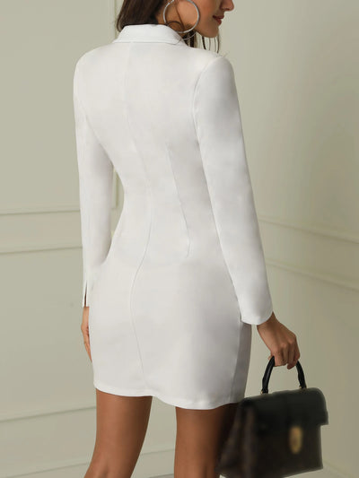 Tatiana Power Luxe Blazer Dress