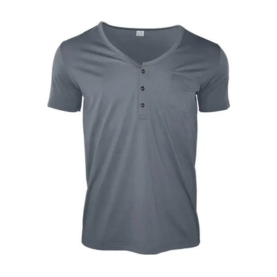 Niko V-Neck Pocket Tee – FlexFit Edition