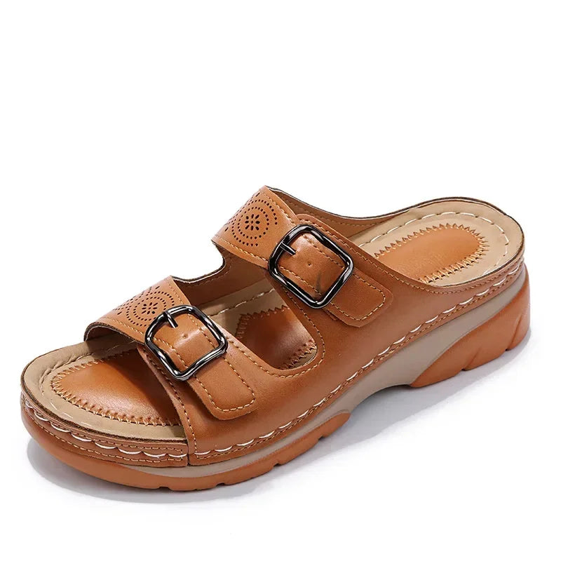 The Aria Wedge Sandals