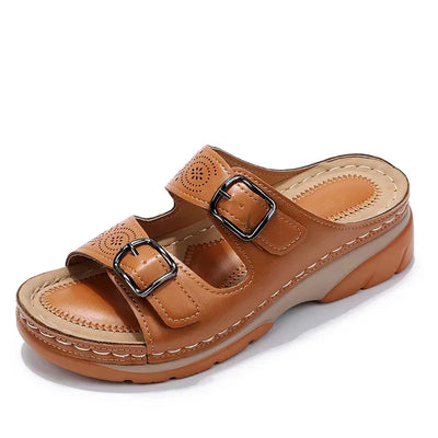The Aria Wedge Sandals