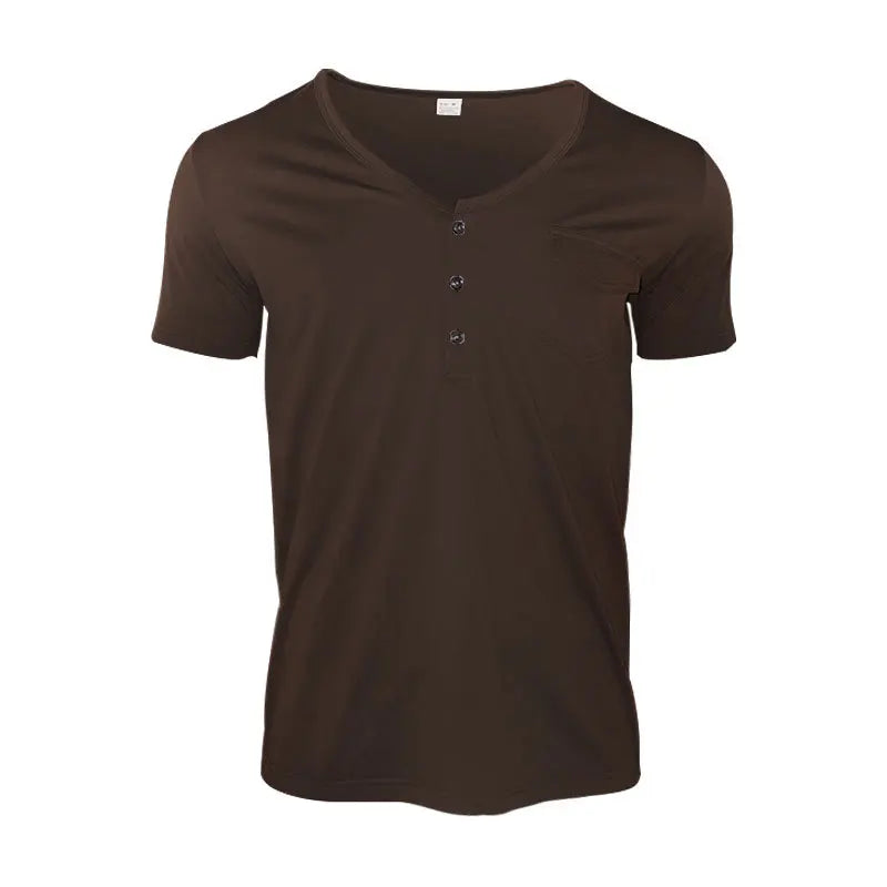 Niko V-Neck Pocket Tee – FlexFit Edition