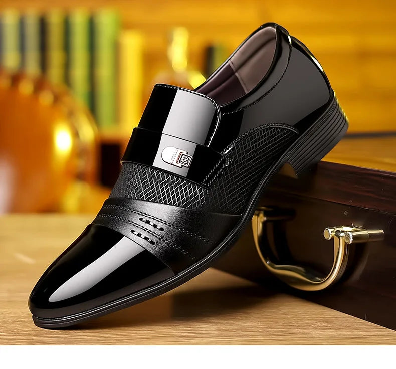 Lucien Patent Oxfords – Pure Gloss, Power Moves