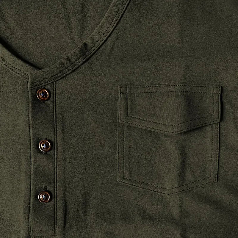 Niko V-Neck Pocket Tee – FlexFit Edition