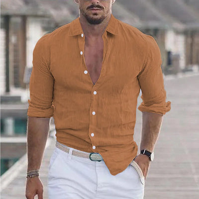 Rafe Cotton-Linen Shirt – Airform Edition