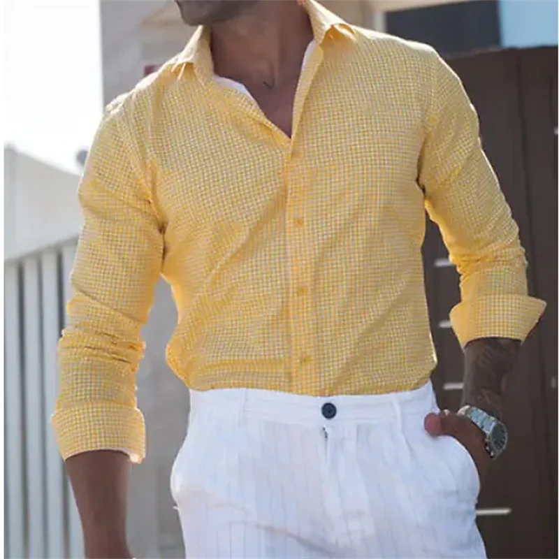 Kai Urban Plaid – Men’s Street Style Button-Up Shirt