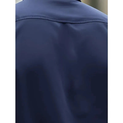 NoirFlex Classic Shirt – Men's Stretch Edition
