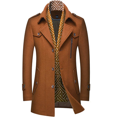 Lennox Wool Trench – Heritage Edition