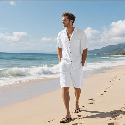 Solei Linen Set – Sun-Ready. Soul-Cooled
