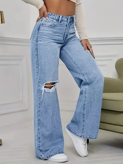 Andina Wide-Leg Denim