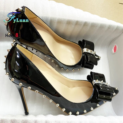Tira Bow  Pointed High Stiletto Heels
