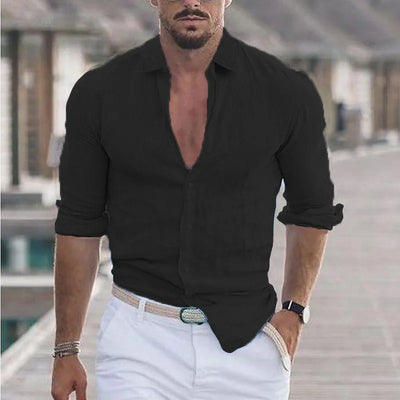 Rafe Cotton-Linen Shirt – Airform Edition