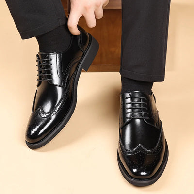 Calix Leather Dress Shoes – Classic Edge, Effortless Authority