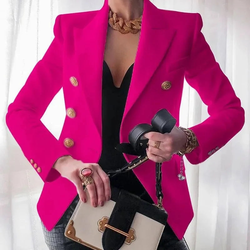 The Bianca Blazer – Luxe Buckle Edition