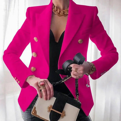 The Bianca Blazer – Luxe Buckle Edition