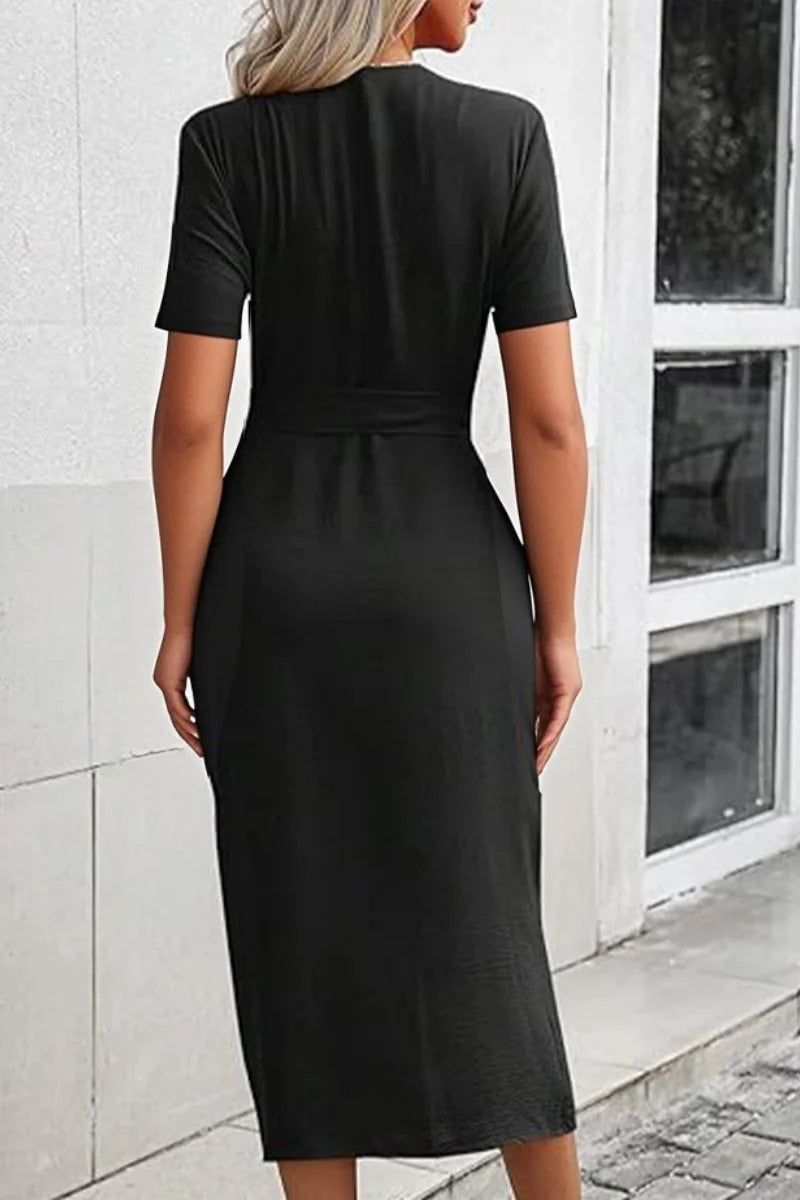 The Marcelline Belted Dress