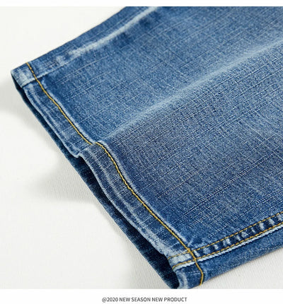 Slate Denim Shorts – Classic Stretch Fit