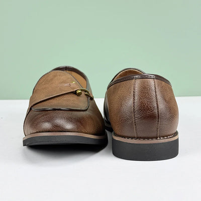 Leon Premium Leather Loafers – Classic Style with Modern Edge