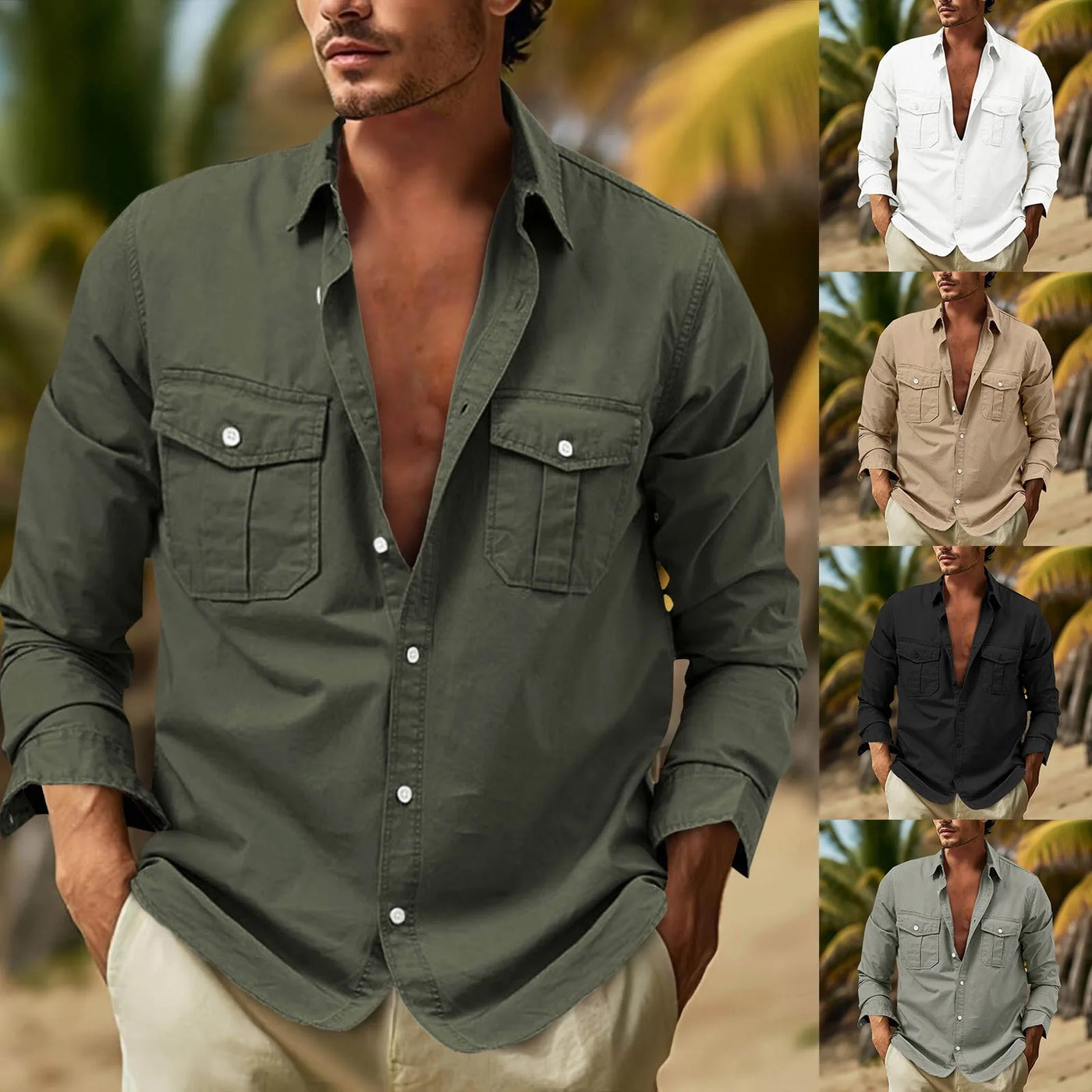 Solis Utility Shirt – Double Pocket Edition