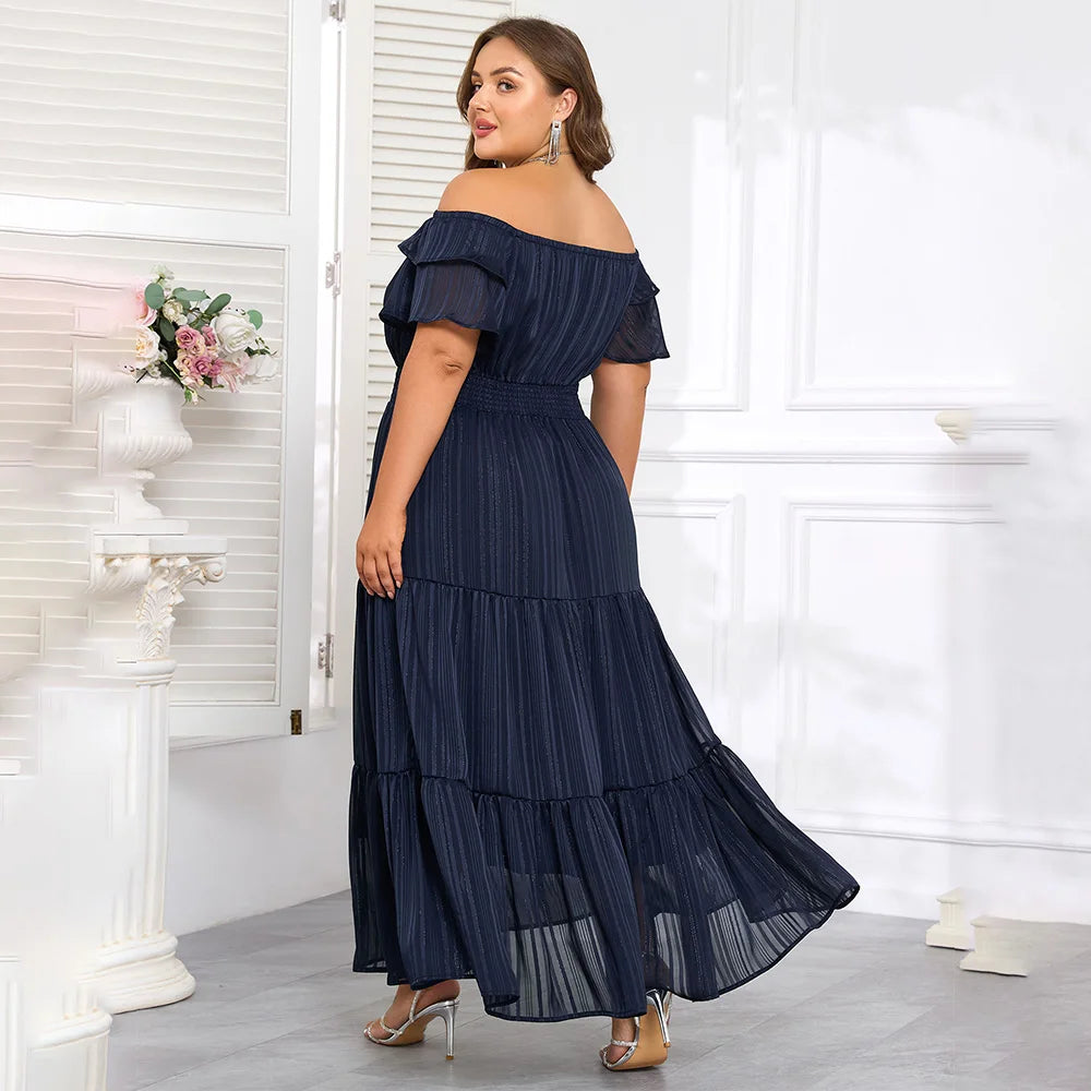 The Odalys Gown — Modern lines, timeless allure.