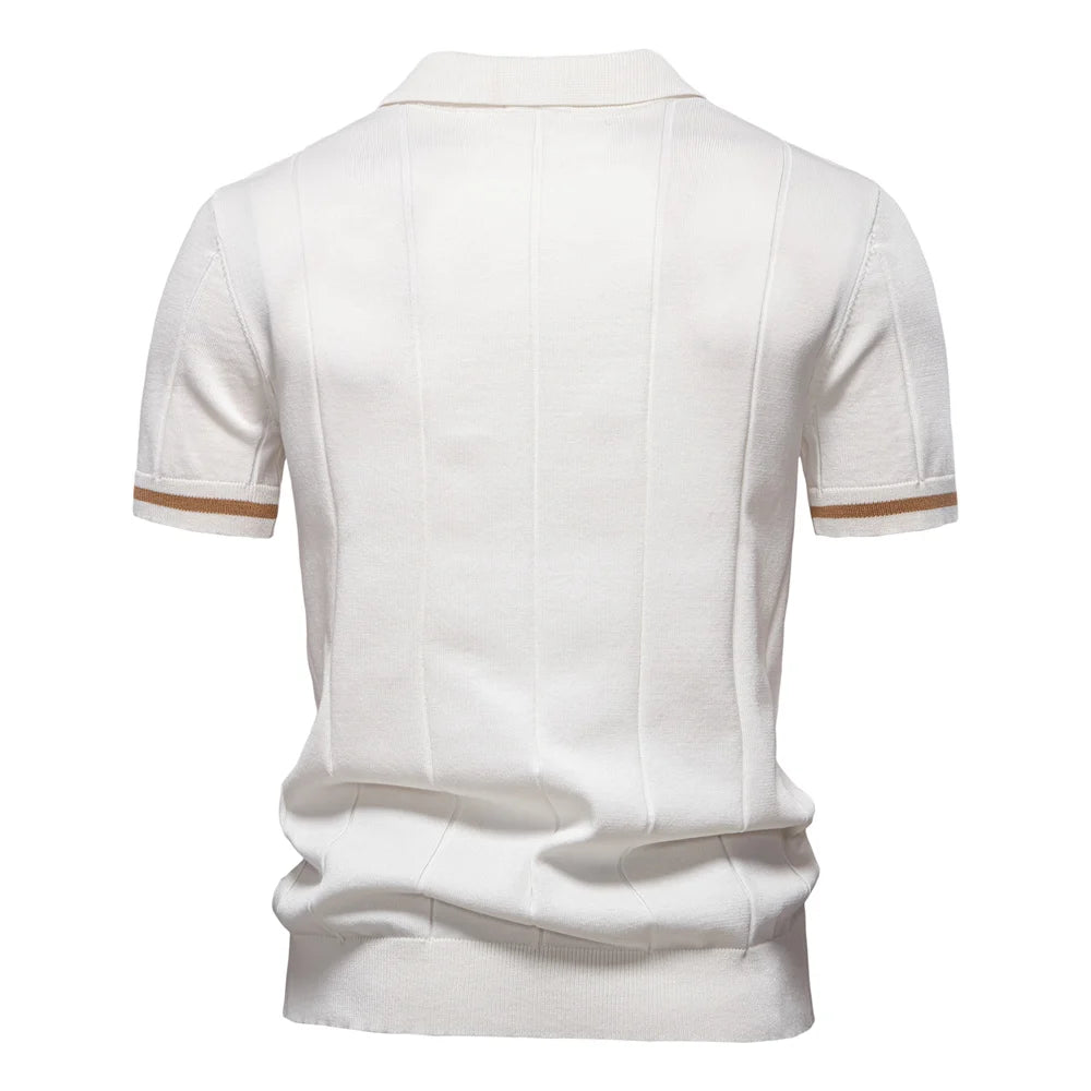 Evan Zip Polo – Precision Fit Edition