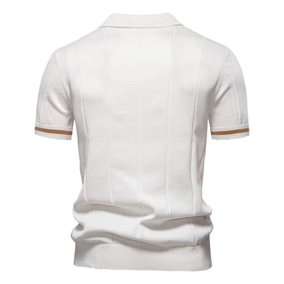 Evan Zip Polo – Precision Fit Edition