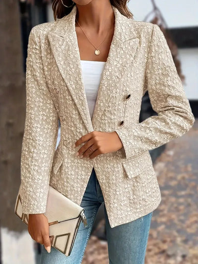 The Azure Double-Breasted Blazer