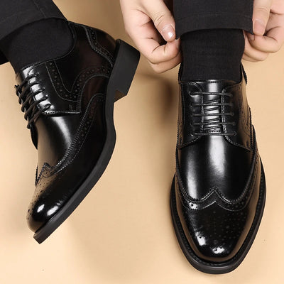 Calix Leather Dress Shoes – Classic Edge, Effortless Authority