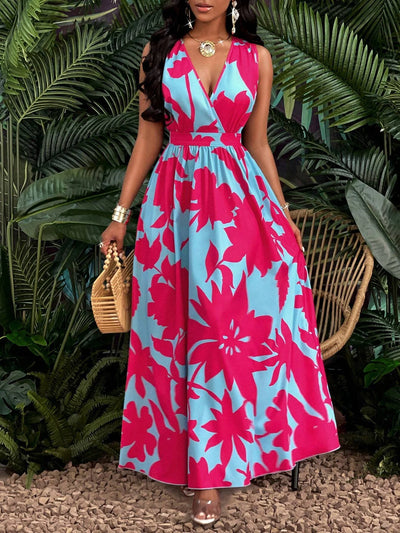The Vespera Contrast Dress
