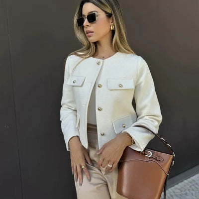 Demi Cropped Jacket – Long Sleeve Edition