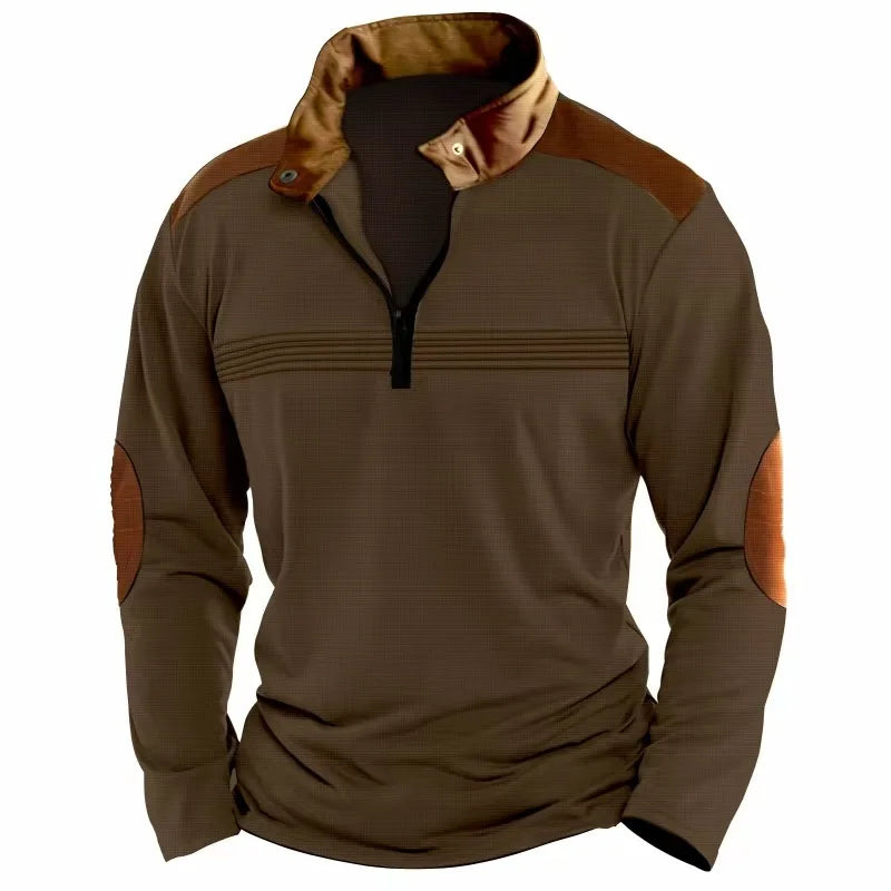 Rhett Zip Polo – Motion Patch Edition
