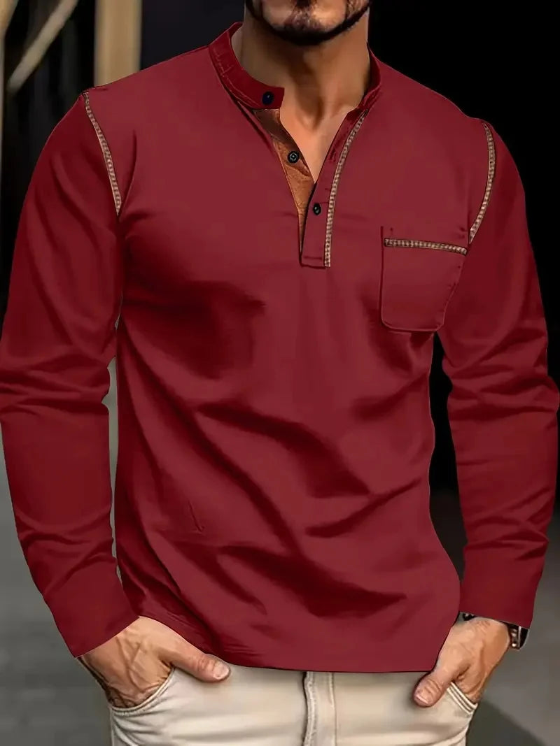 Eron Waffle Henley – Everyday Essential