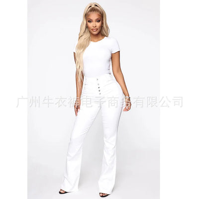 Valencia High-Rise Flare Jeans