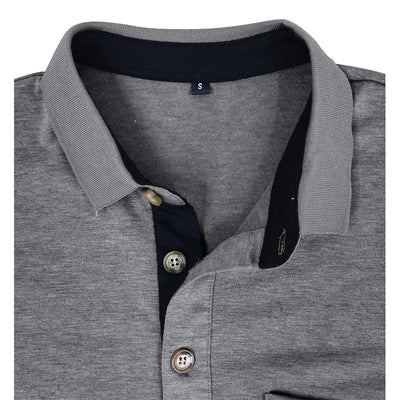 Theo Long Sleeve Polo – Casual Classic