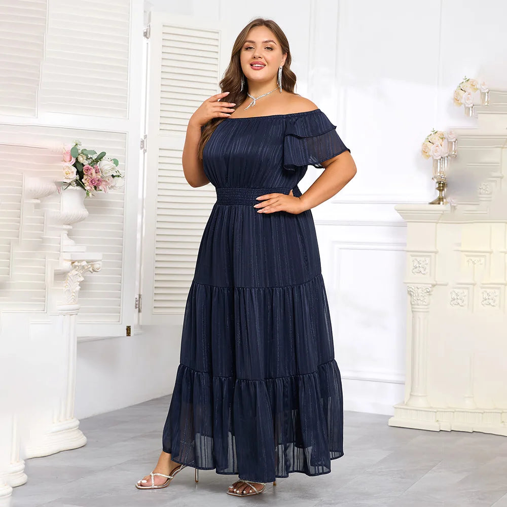 The Odalys Gown — Modern lines, timeless allure.