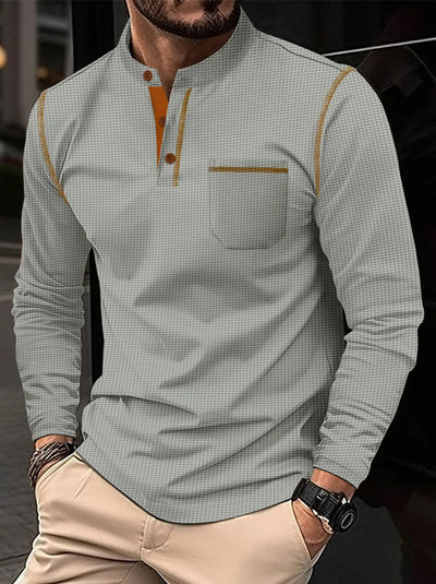 Eron Waffle Henley – Everyday Essential