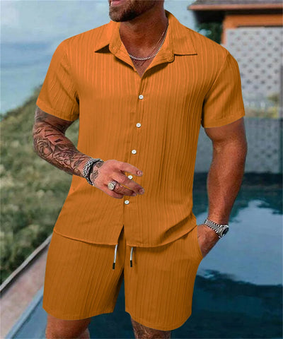 Zayne Coastline Set – Men’s Summer Luxe Two-Piece