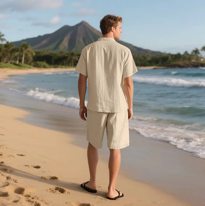 Solei Linen Set – Sun-Ready. Soul-Cooled