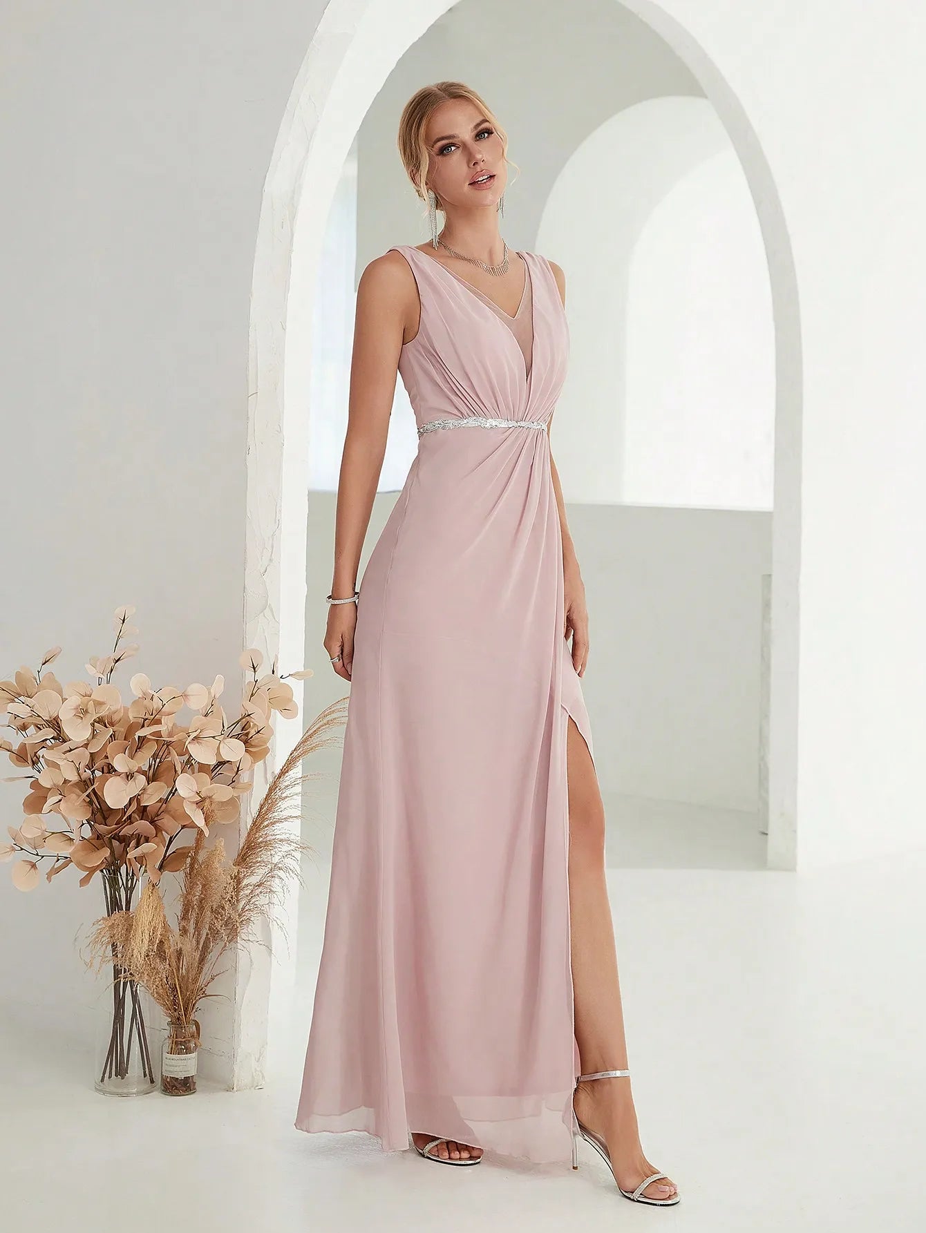 The Selene Sequin Gown