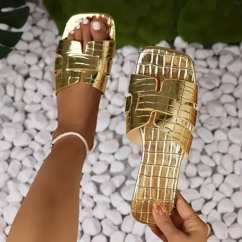Sola Flat Slide – Bare Luxe Edition