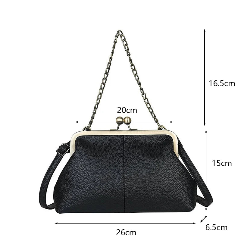 Lyra Shell Chain Bag – Soft Sculpt Edition
