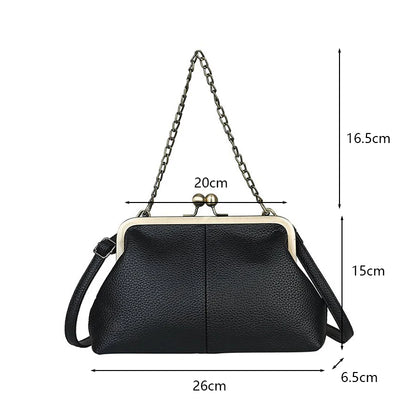 Lyra Shell Chain Bag – Soft Sculpt Edition