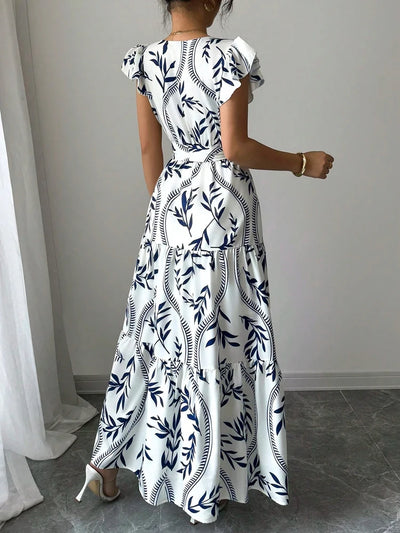 The Sienna Lace-Up Dress