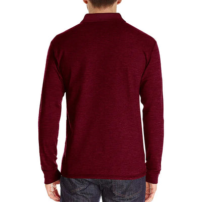 Theo Long Sleeve Polo – Casual Classic