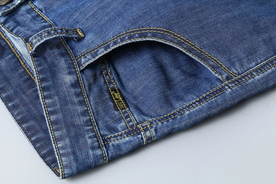 Drift Cargo Shorts – Denim Bermuda Edition