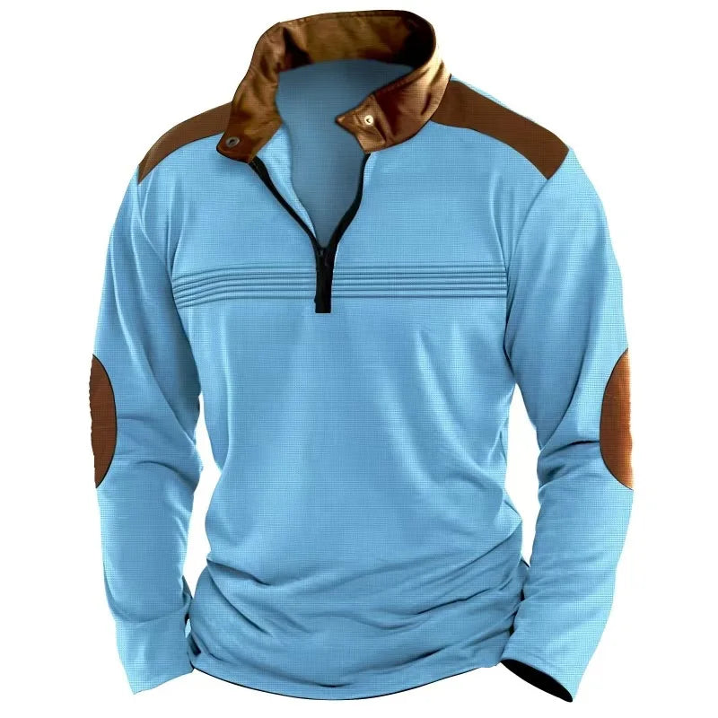Rhett Zip Polo – Motion Patch Edition