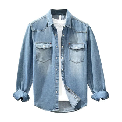 Deano Cotton Demin Shirt