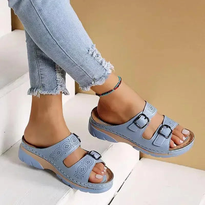 The Aria Wedge Sandals